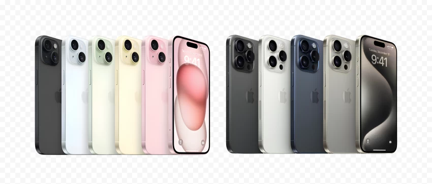 IPhone 15 Pro Max And IPhone 15 Plus PNG