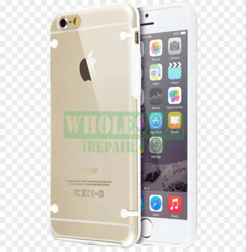 Iphone 6 Plus White Transparent Bumper Protector Case - Iphone 6s PNG Transparent With Clear Background ID 238137