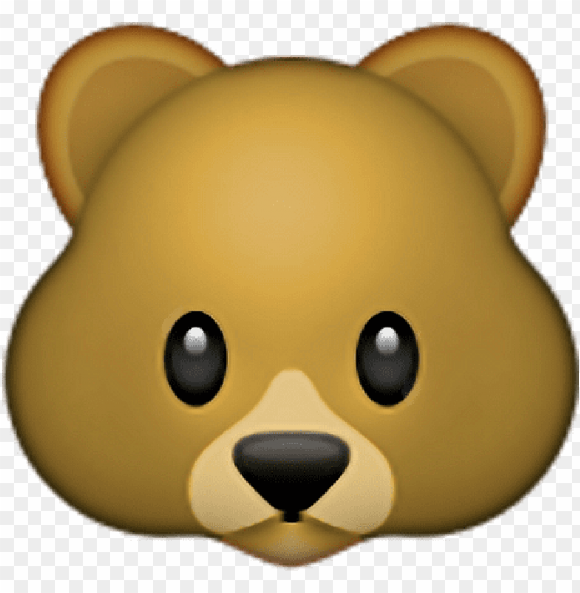 free PNG iphone bear emoji PNG image with transparent background PNG images transparent