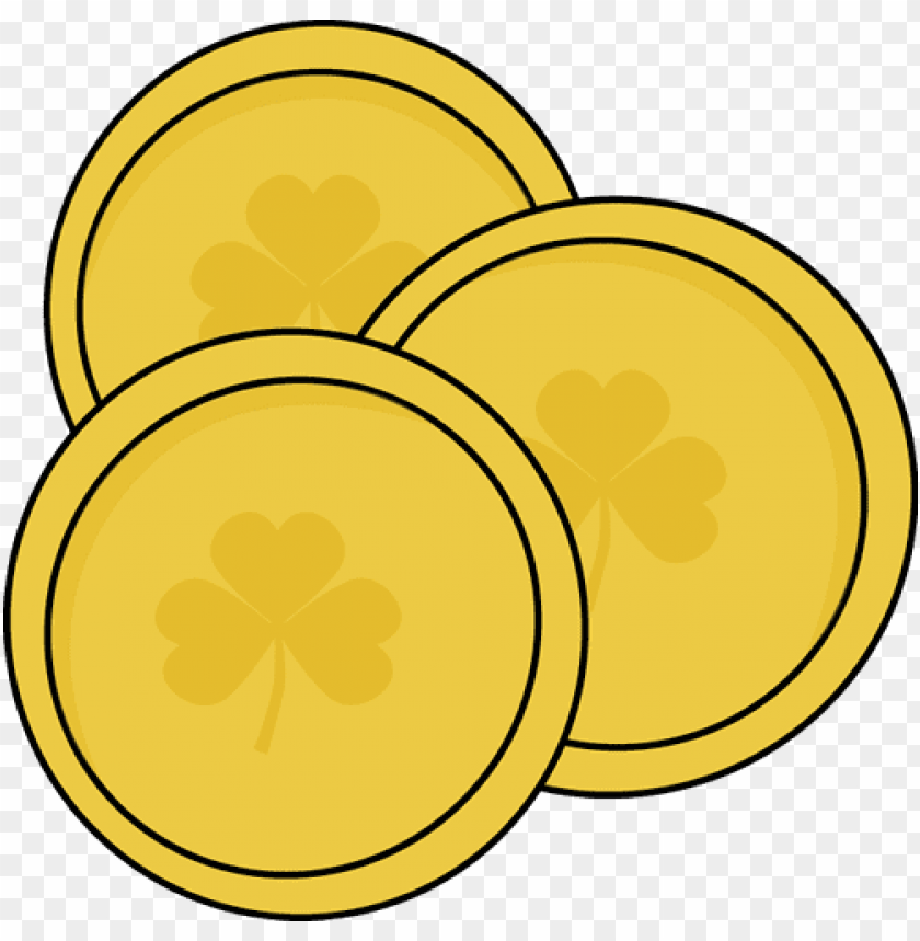irish gold coin png, png,coin,goldcoin,irish,gold