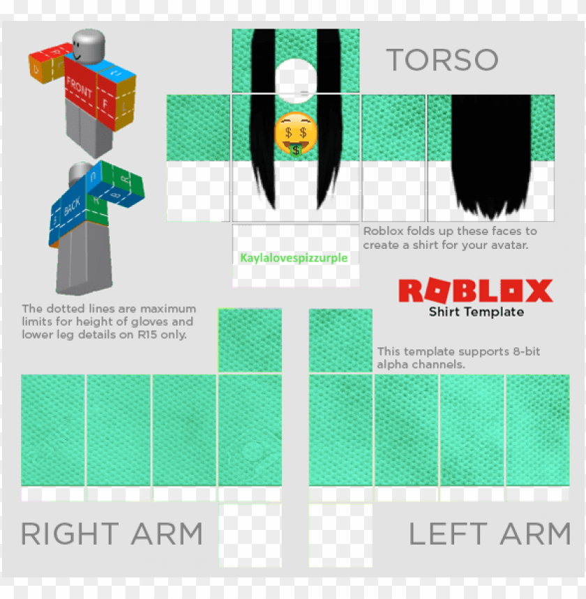 how to make cool shirts on roblox