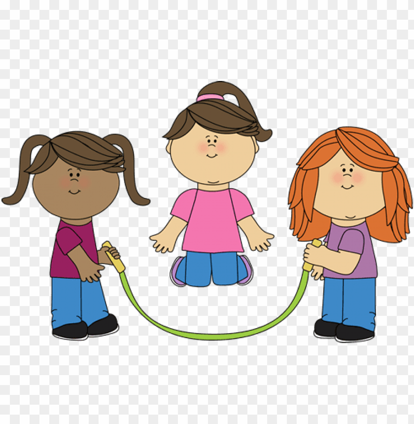 free PNG irls jumping rope clip art jump rope clipart - girls jumping rope clipart PNG image with transparent background PNG images transparent