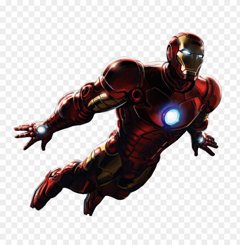 Iron Man Flying Up Png Image With Transparent Background Toppng