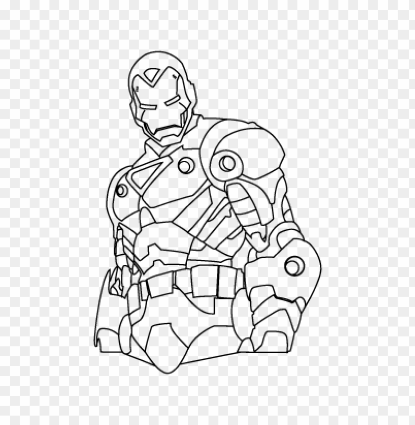 Iron Man Vector Free Download Toppng - iron man helmet texture roblox