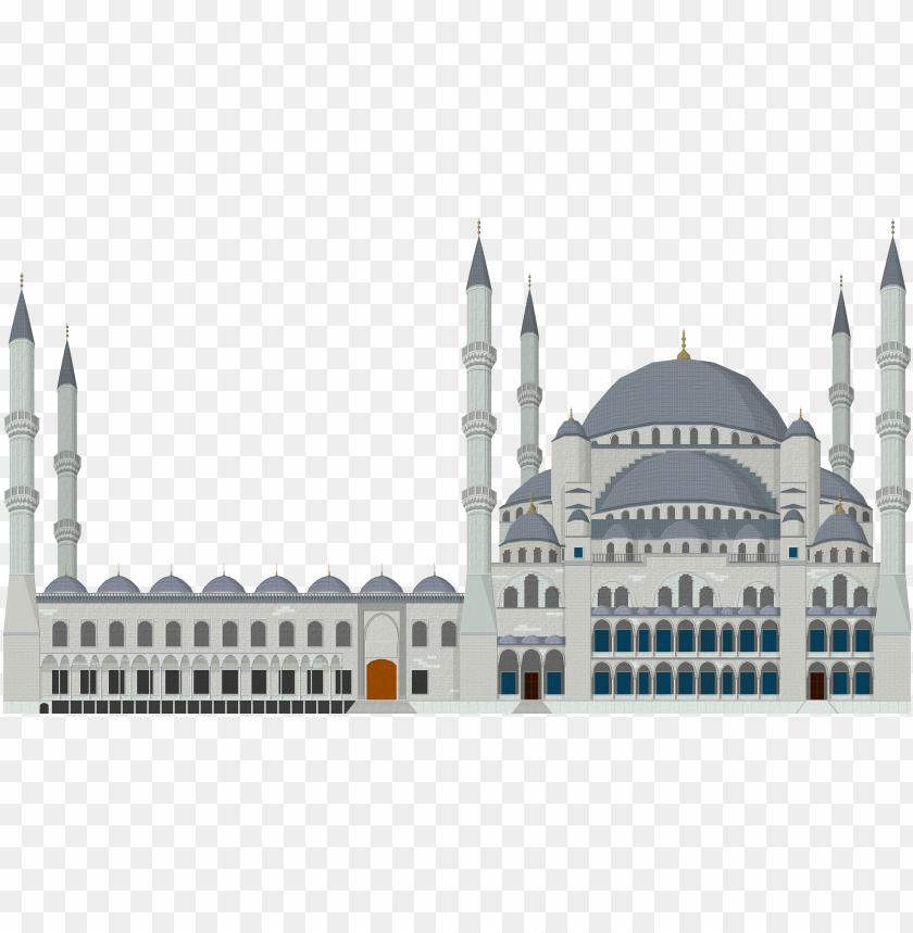 Islamic Vector Illustration Turkish Mosque Icon PNG Transparent With Clear Background ID 474966