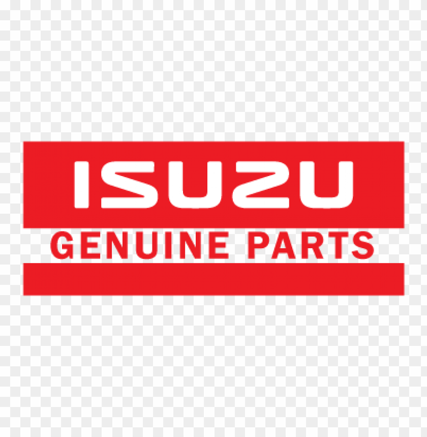  isuzu genuine parts vector logo - 465504