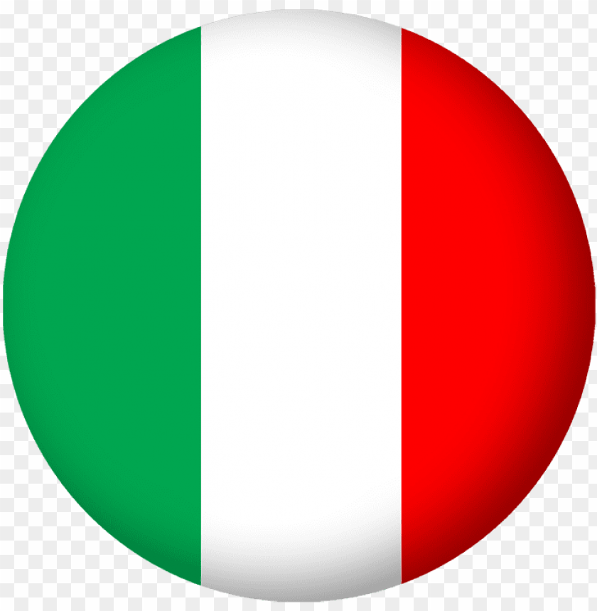 Italian Flag Italy Flag Circle PNG Image With Transparent Background 