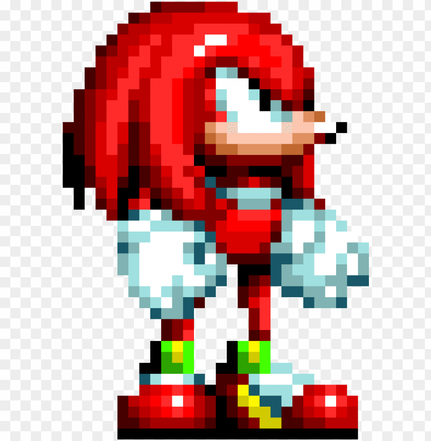 Sonic Mania Knuckles Sprites
