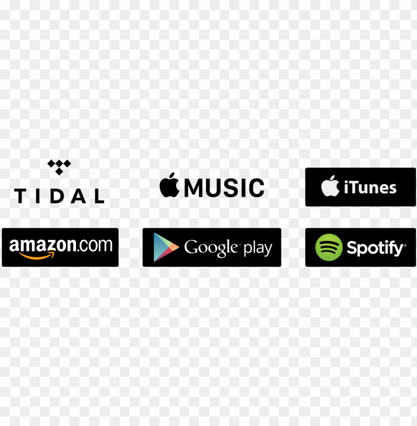 itunes google play spotify png banner free stock - itunes spotify google play PNG image with transparent background@toppng.com