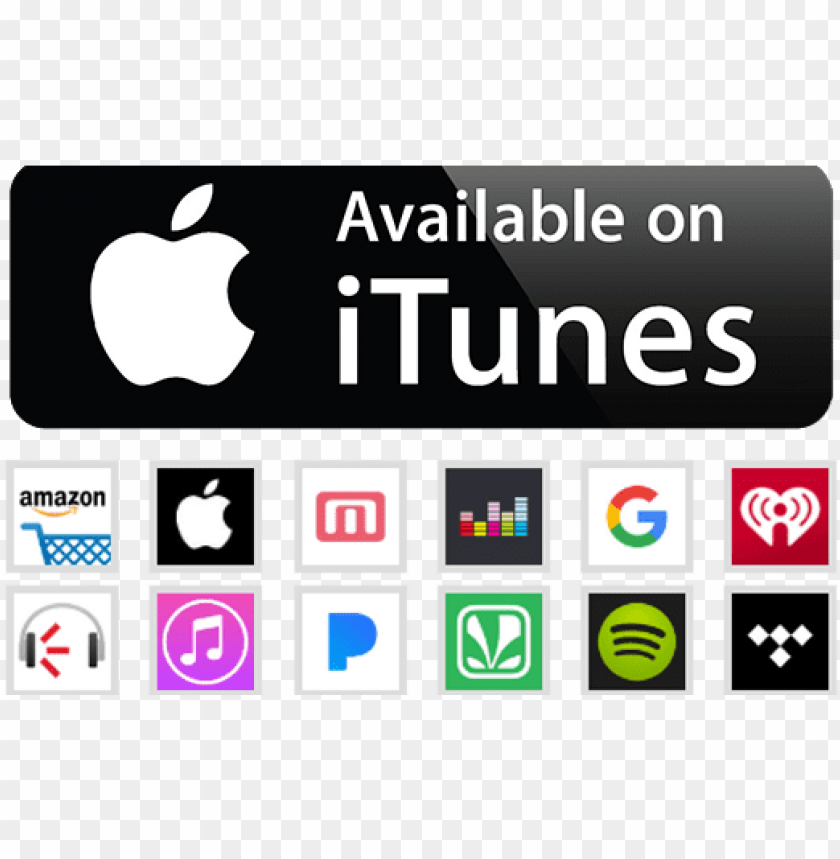 Itunes Logo And More Listen On Apple Music Png Image With