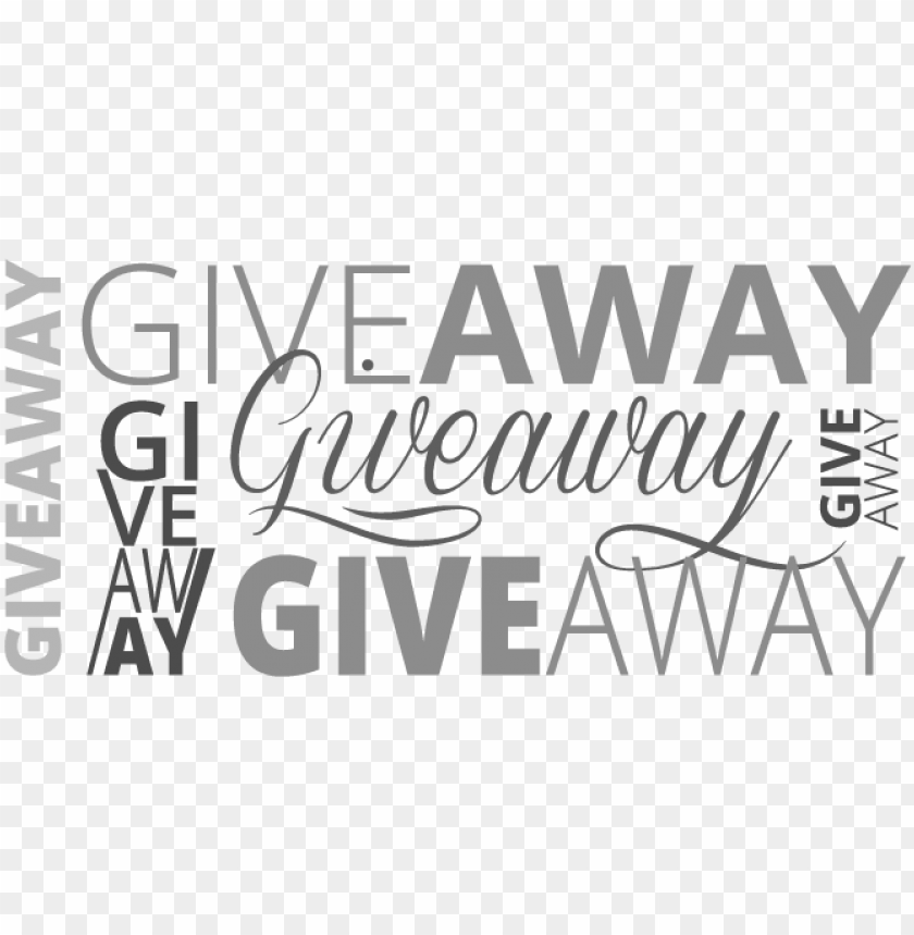 Giveaway PNG Transparent Images Free Download, Vector Files