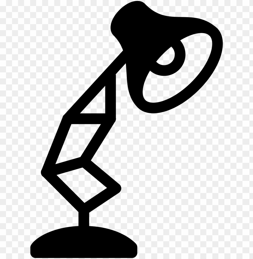 free PNG ixar lamp png freeuse - pixar lamp black and white PNG image with transparent background PNG images transparent