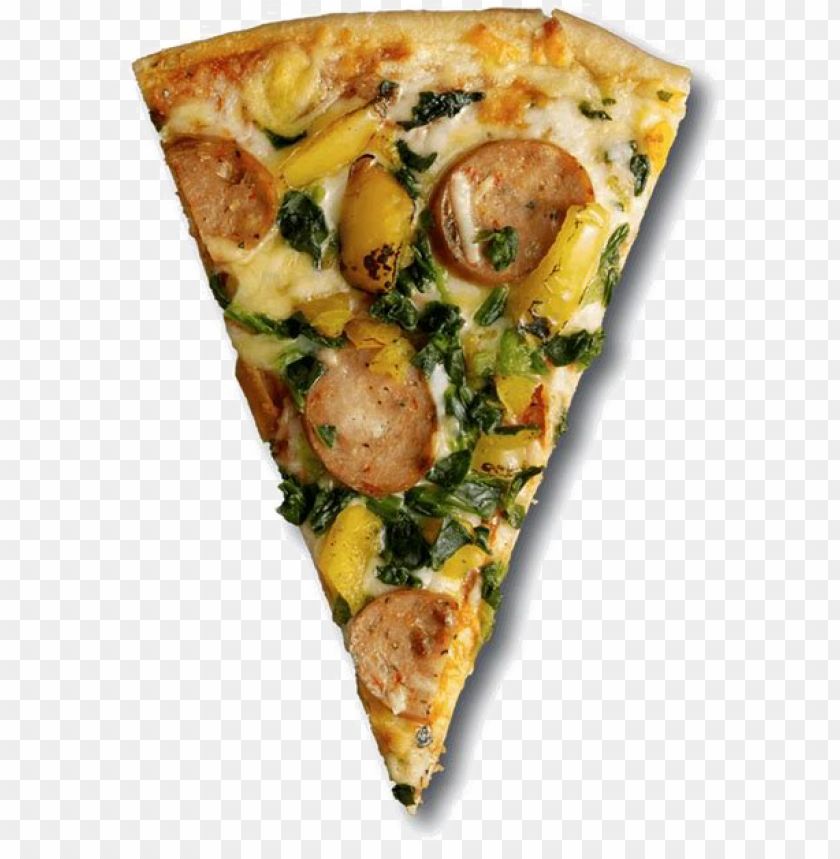 Pizza Slice Top View PNG Transparent With Clear Background ID 287853