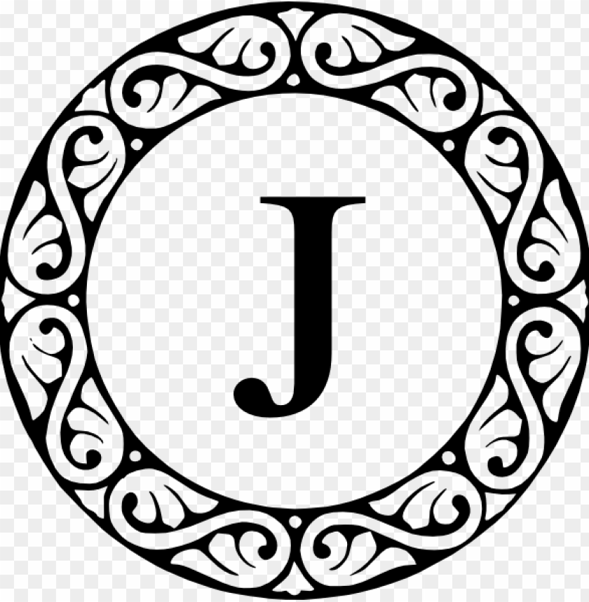 J Clipart Letter J Monogram Png Image With Transparent Background Toppng