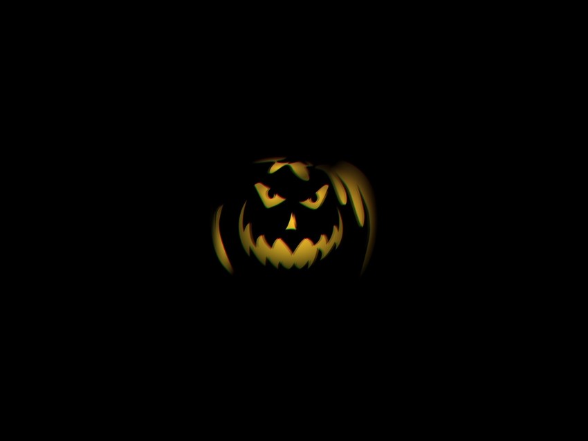 jack o lantern, halloween, pumpkin, dark