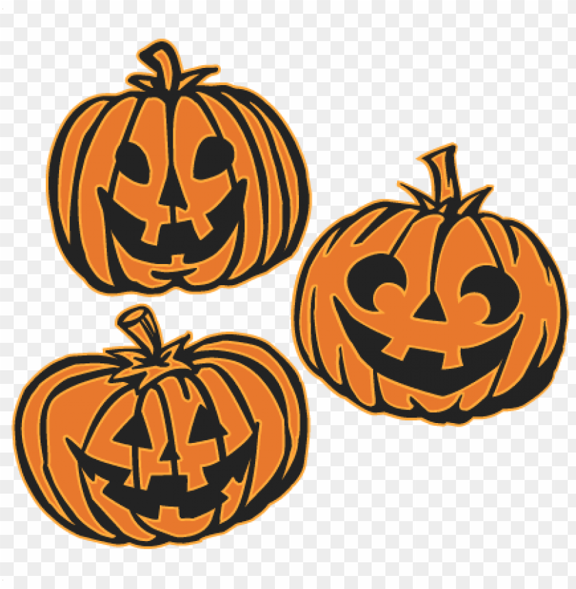 Jack O Lanterns Set Svg Cutting Files Pumpkin Svg Cuts Jack O Lantern Sv Png Image With Transparent Background Toppng