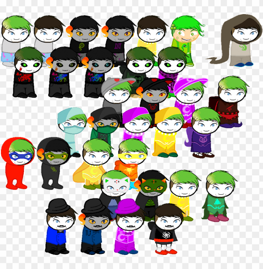 Jacksepticeye  Egos Homestuck Sprites - Ms Paint Adventures PNG Transparent With Clear Background ID 440212