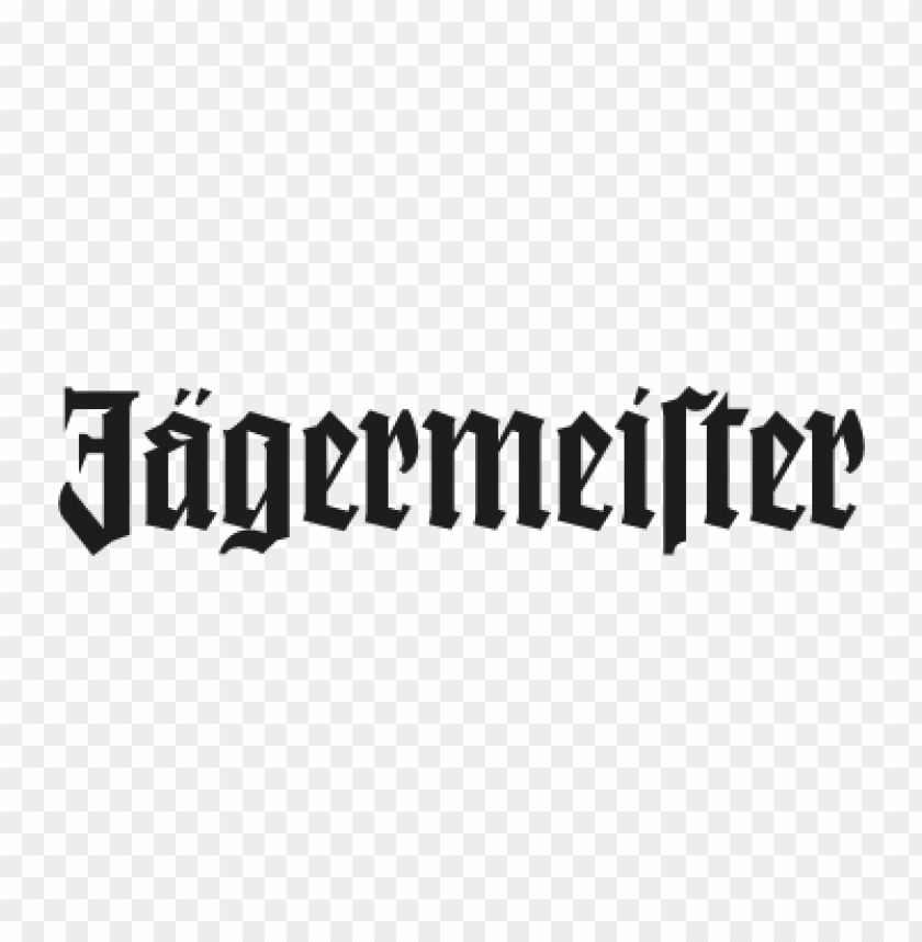  jagermeister black vector logo free - 465395