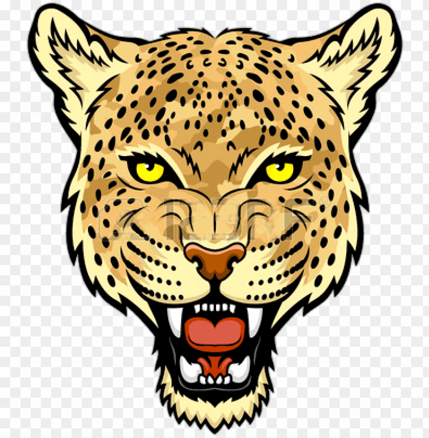 Jaguar Face Transparent Picture Leopard Face Clip Art Png Image With Transparent Background Toppng - yellow diamond angry face roblox