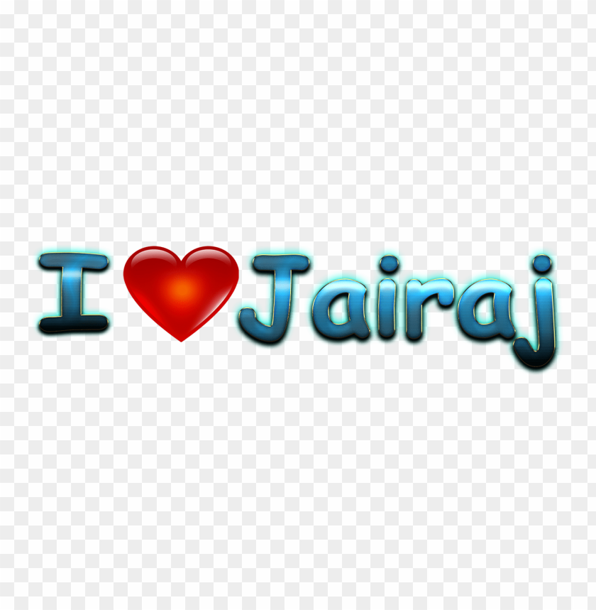 jairaj heart name PNG image with no background - Image ID 37922