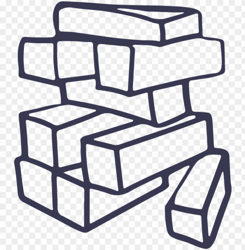Jenga Piece-08 - Jenga Clipart Black And White PNG Transparent With Clear Background ID 169001