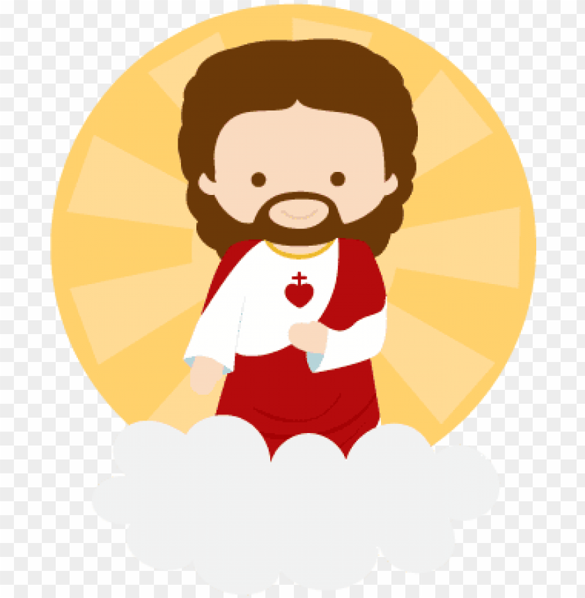 jesus clipart png - sagrado corazon de jesus animado PNG image with transparent background@toppng.com