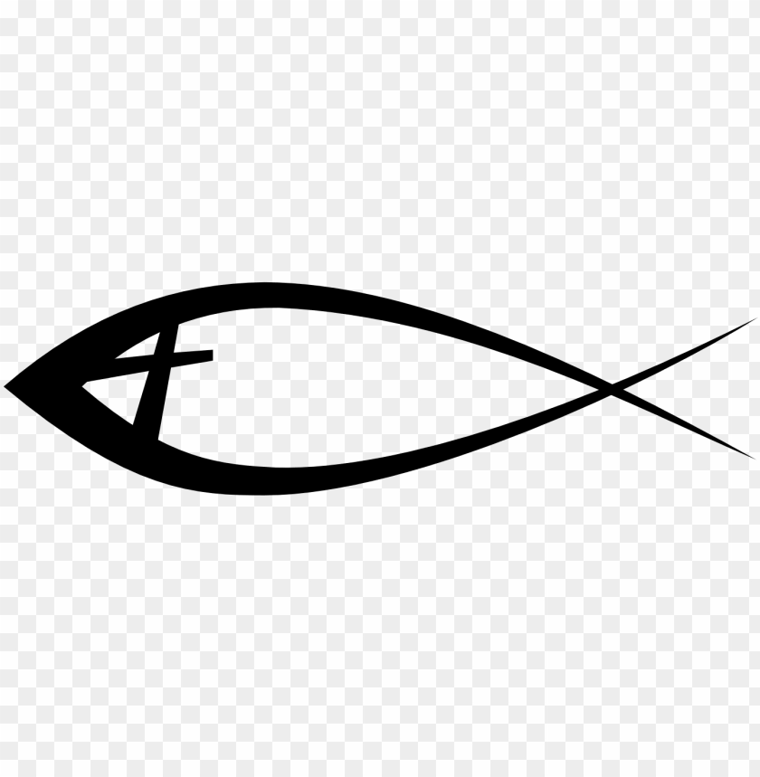 jesus fish png - christian fish symbol transparent PNG image with transparent background@toppng.com