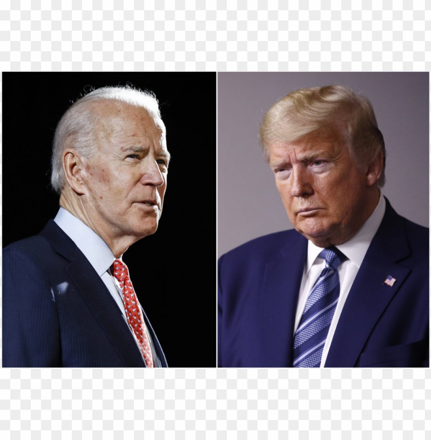 Joe Biden Vs Trump PNG Image With Transparent Background