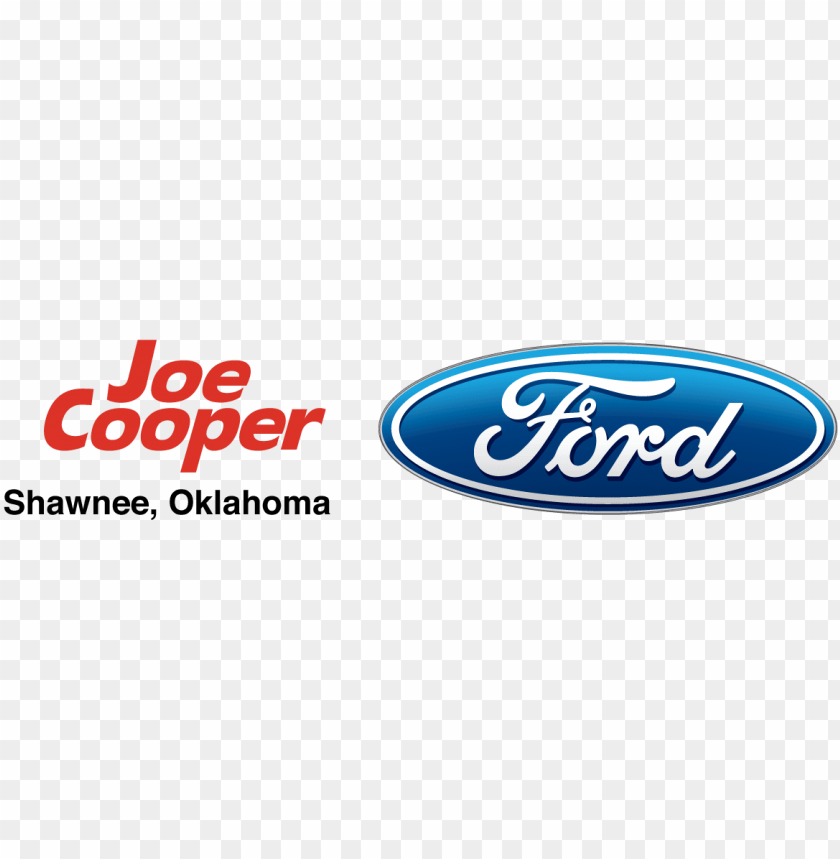 free PNG joe cooper ford of shawnee - chroma 5681 oval ford logo stick-onz decal PNG image with transparent background PNG images transparent