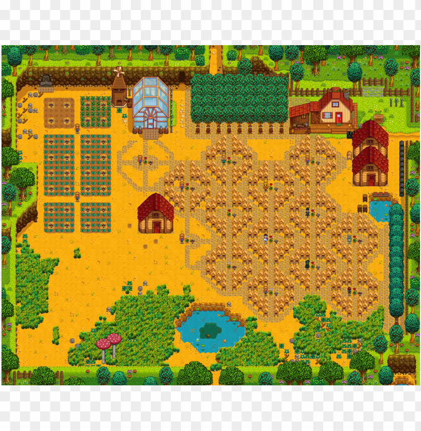 Joja S Honey Farm Upload Farm Stardew Valley Summary Stardew Valley Farm Plot Layout Png Image With Transparent Background Toppng