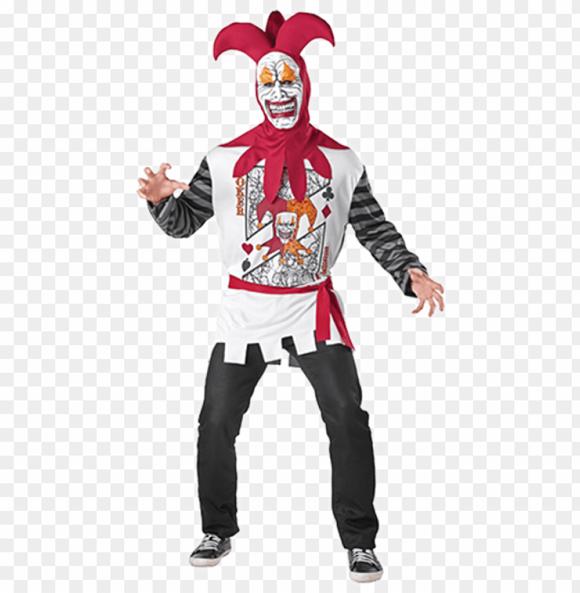 Joker Card Halloween Costume Png Image With Transparent Background Toppng