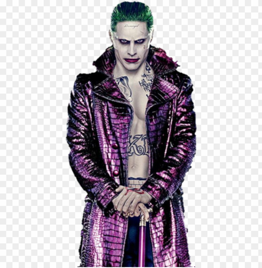 joker vector jared leto - joker from suicide squad PNG image with transparent background@toppng.com