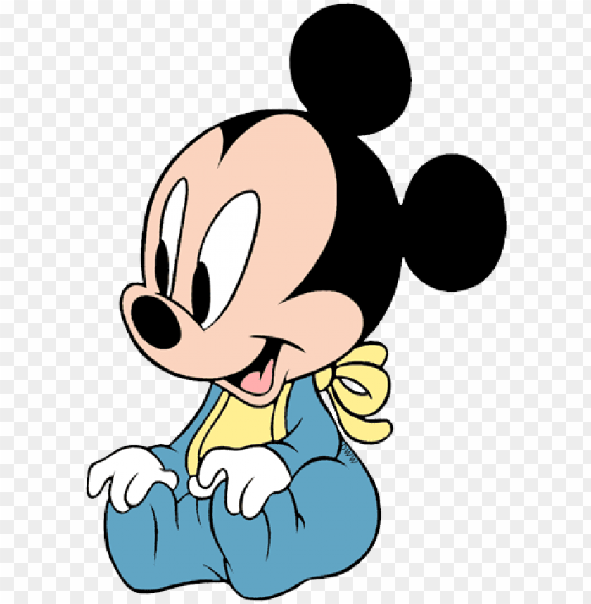 Jpg Free Library Baby Mickey Mouse Clipart - Mickey Mouse Bebe PNG Transparent With Clear Background ID 193100