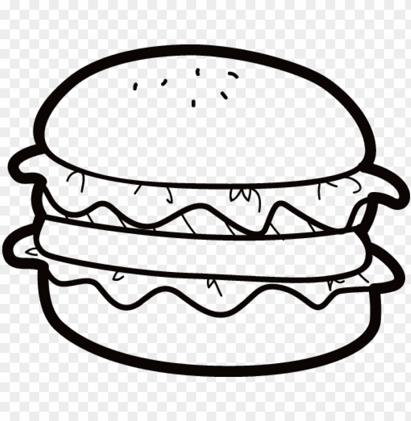 jpg freeuse download frappuccino drawing junk food hamburger coloring page PNG transparent with Clear Background ID 221105