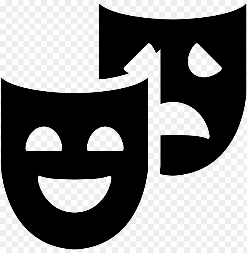 jpg transparent material masks icon big image png - theater masks clipart PNG image with transparent background@toppng.com