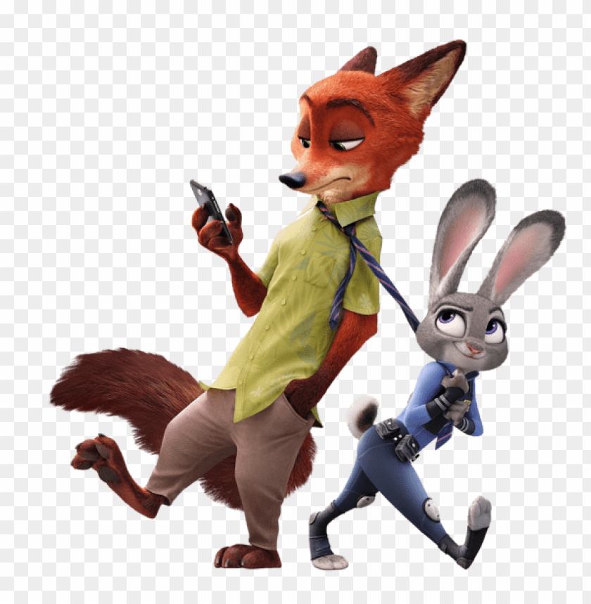 Download Judy Hopps And Nick Wilde Zootopia Clipart Png Photo Toppng - roblox zootopia