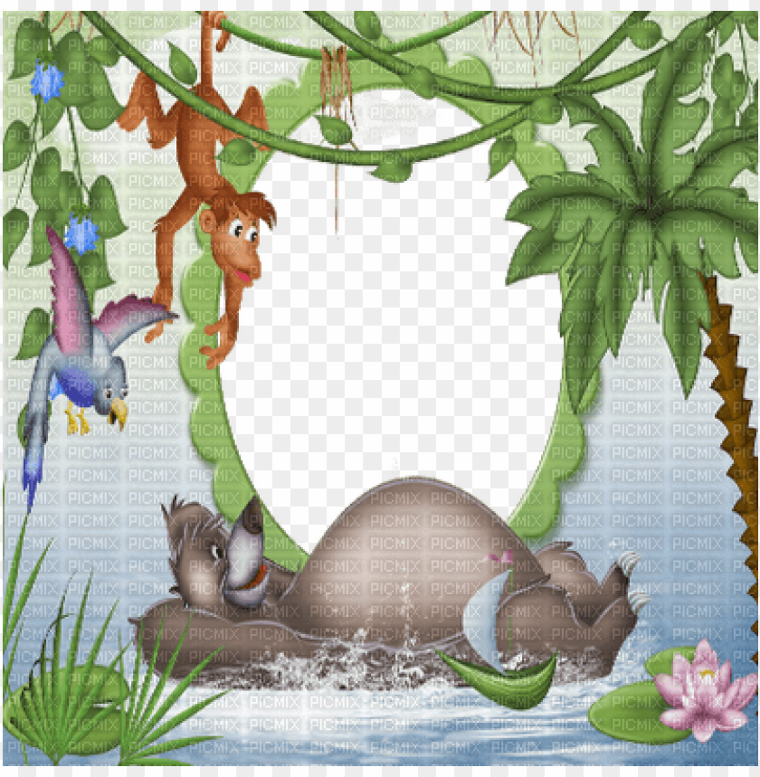 Download jungle book photo frame png - Free PNG Images | TOPpng