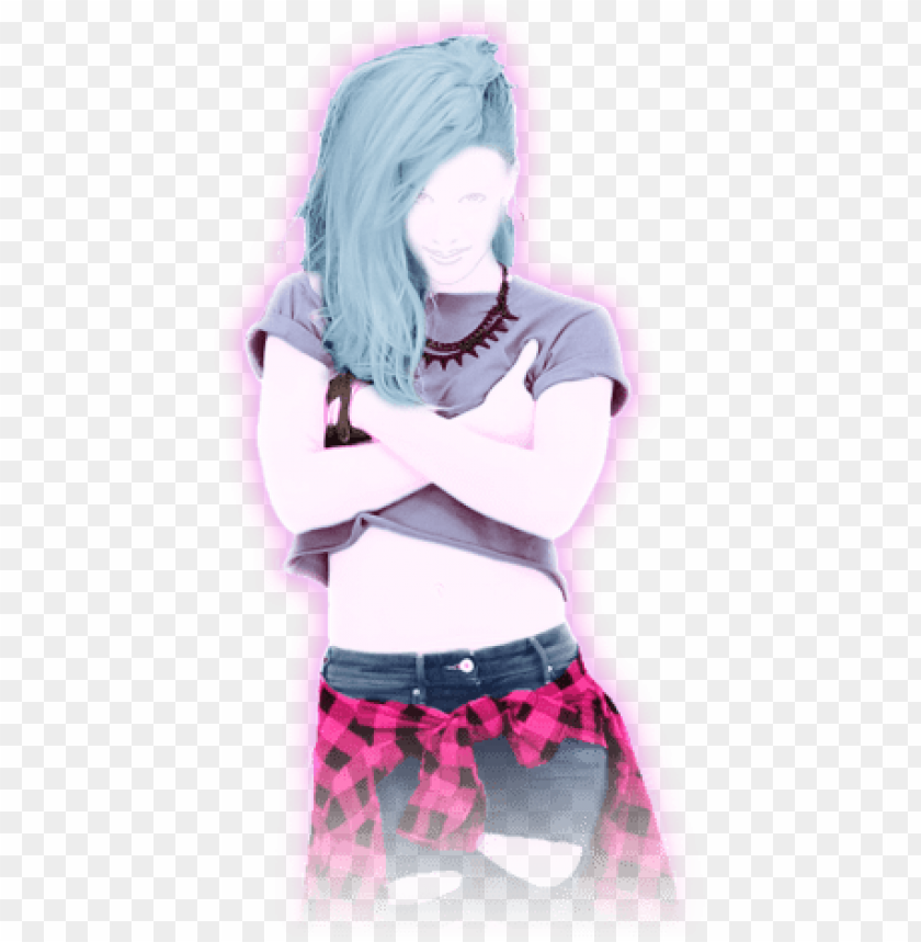 just dance rock n roll avril lavigne PNG image with transparent background@toppng.com