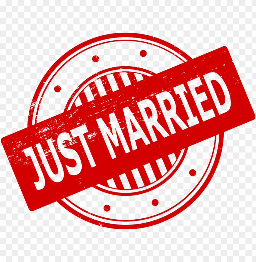 just married stamp png - Free PNG Images ID is 3104