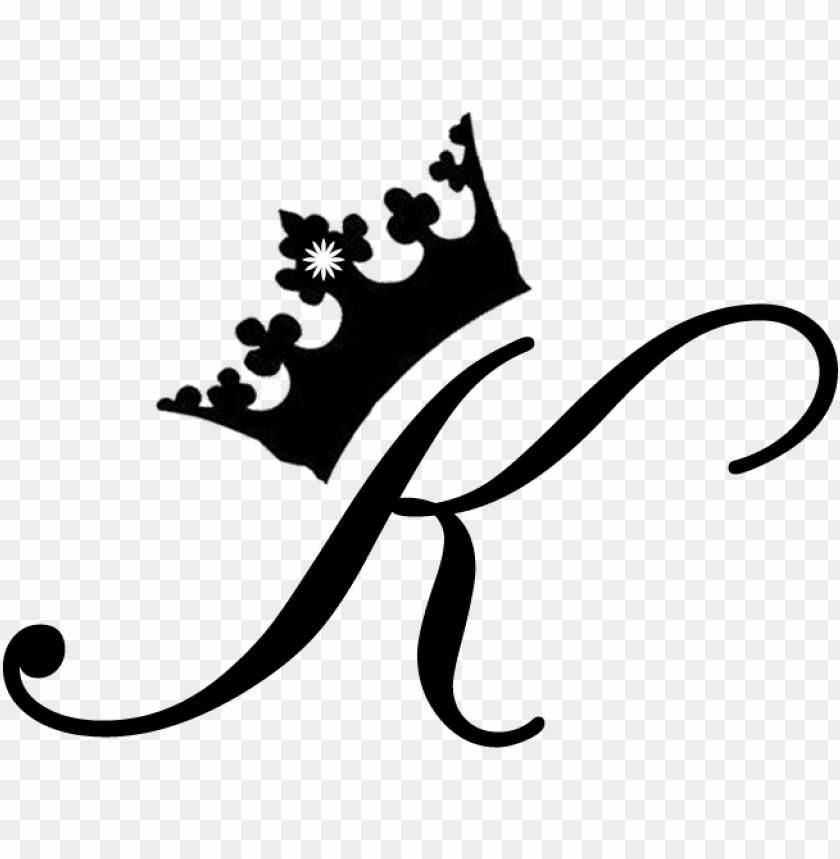 k and crown k with crown PNG transparent with Clear Background ID 187320