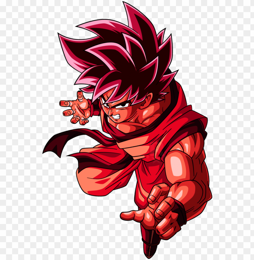 kaioken=red ultra instinct=silverpic - imagenes de goku kaioke PNG image  with transparent background | TOPpng