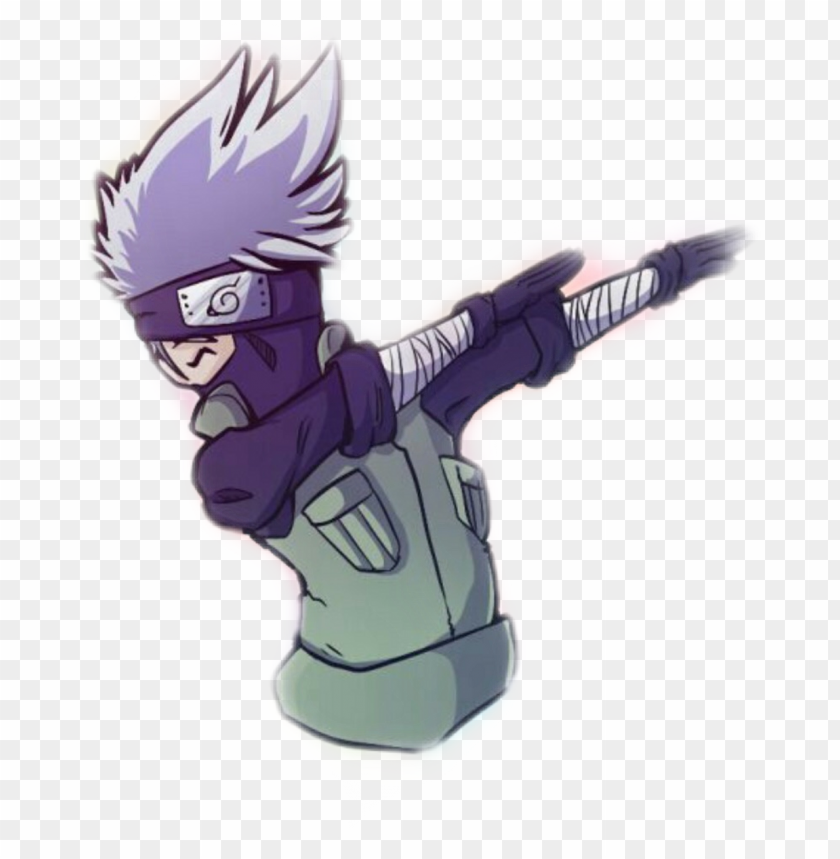 Kakashi Sticker Kakashi Dab Png Image With Transparent Background Toppng - roblox minecraft dab video game dance minecraft transparent