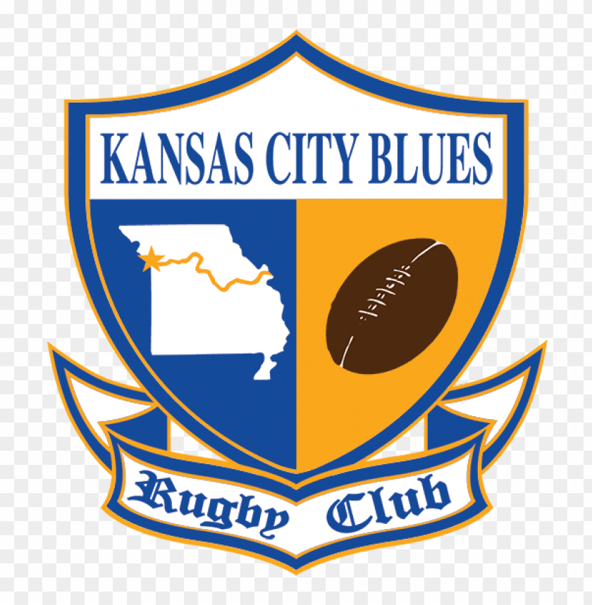 sports, rugby usa, kansas city blues rugby logo, 