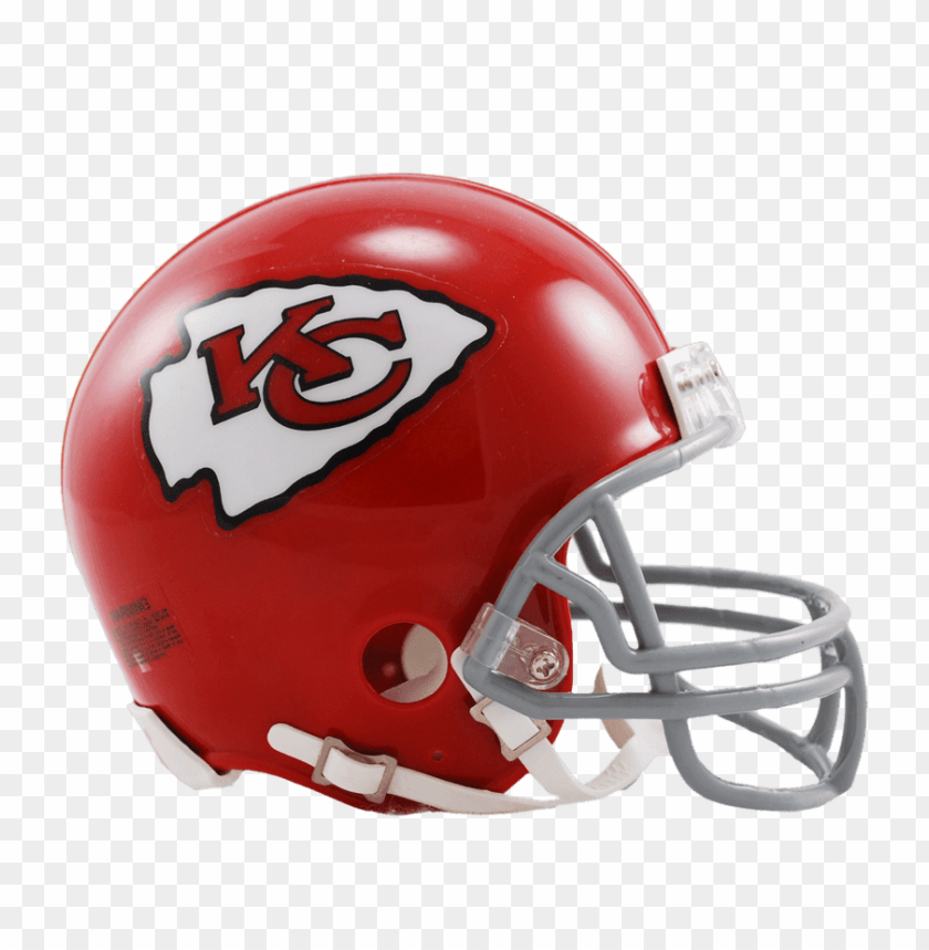 PNG image of kansas city chiefs helmet with a clear background - Image ID 69452