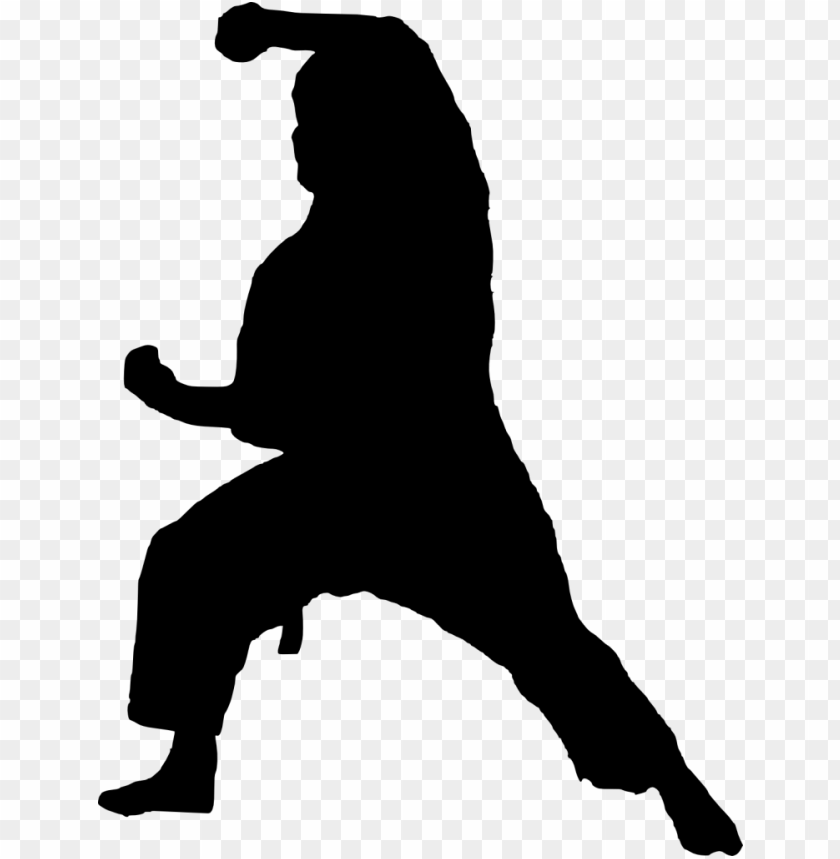 Karate Silhouette Png Free Png Images Toppng