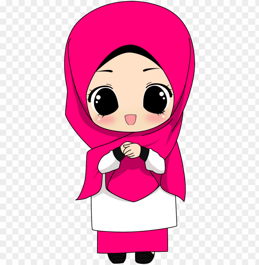 Busana Muslim Kartun Png - HijabFest