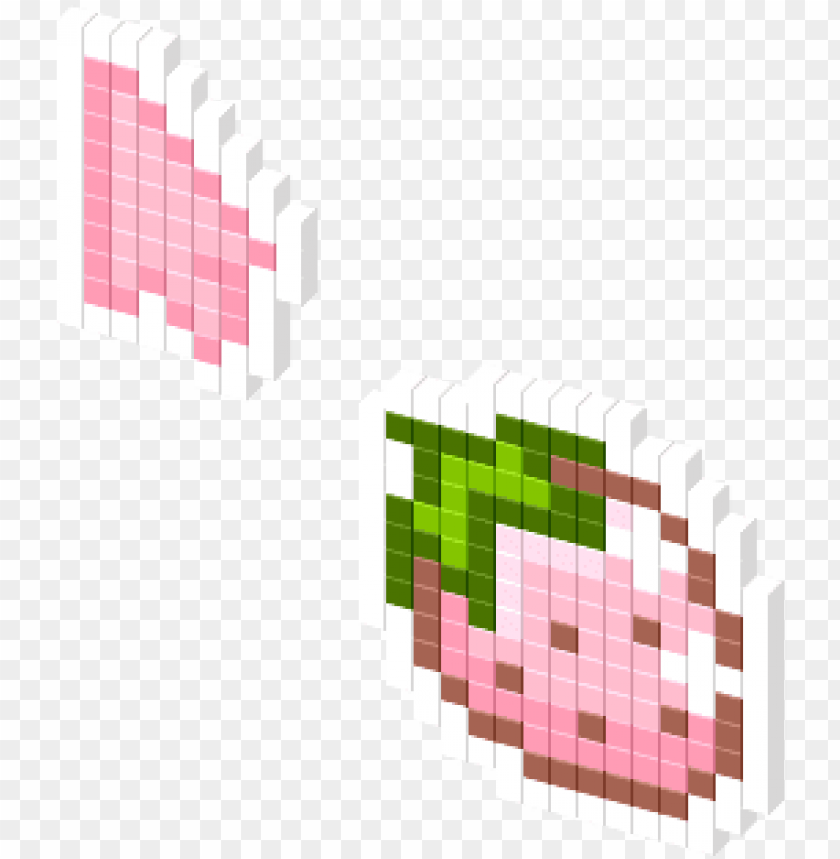 kawaii pixel peach cursor PNG transparent with Clear Background ID 71161