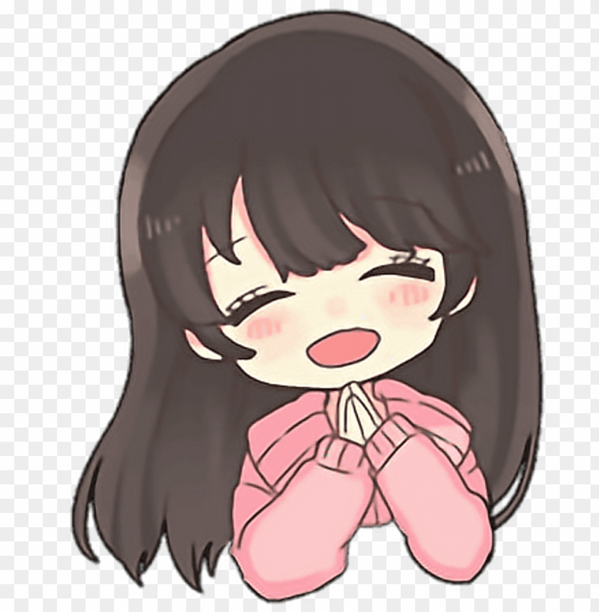 free PNG #kawaii #stickers #cute #sticker #chibi #adorable #png - kawaii sticker png anime PNG image with transparent background PNG images transparent