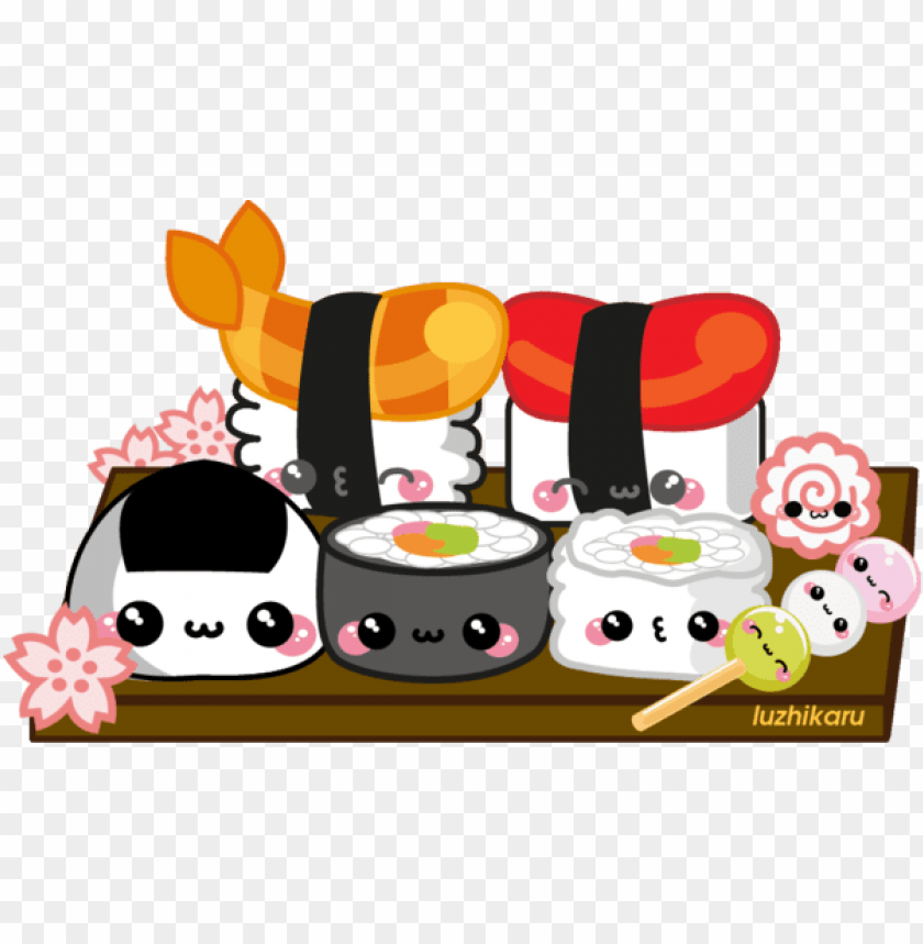 Sushi Anime I Japanese Food I Kawaii Sushi #1 Tapestry by Maximus Designs -  Fine Art America