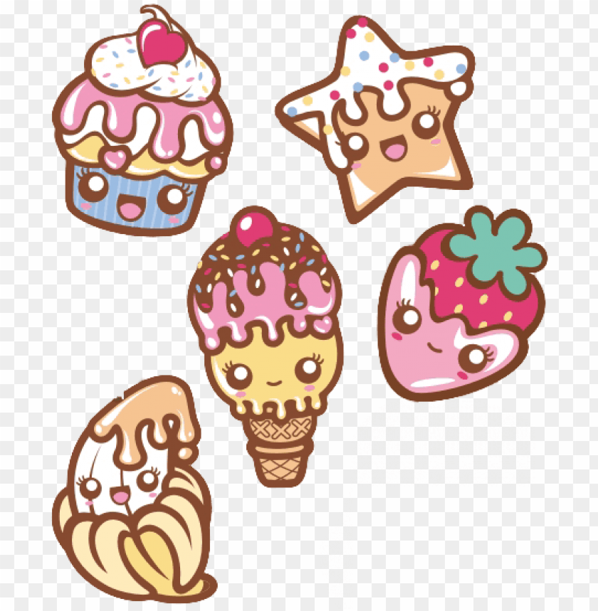 The Best 23 Kawaii Cute Ice Cream Wallpaper